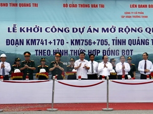 Khởi công mở rộng Quốc lộ 1A đoạn qua Quảng Trị